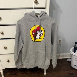 Gray Bucky’s Hoodie - Comfortable Men's Pullover